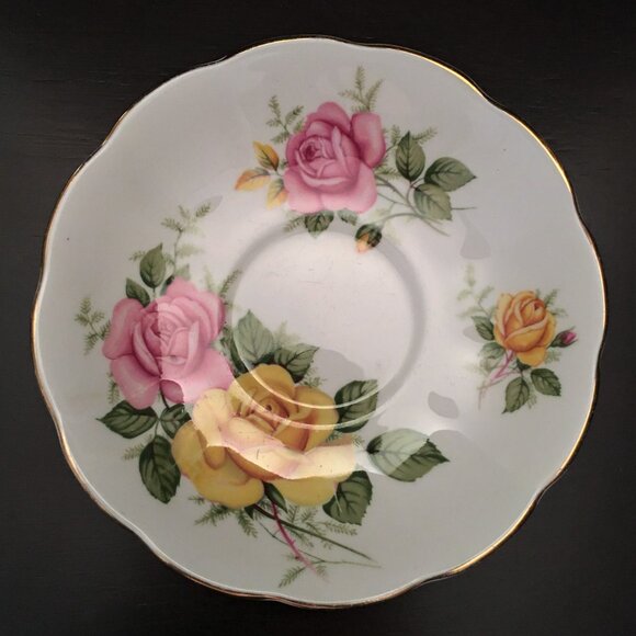 Queen Anne Cup and Saucer - Picture 8 of 10